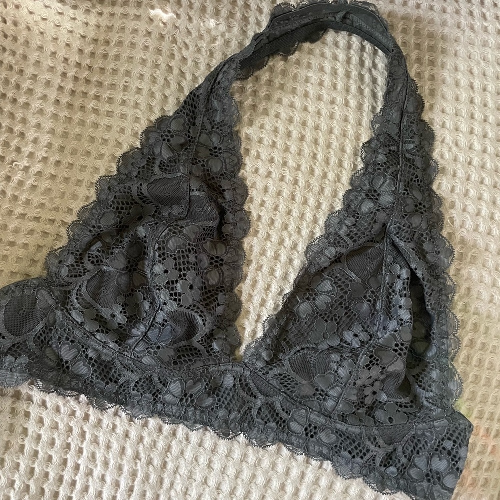Free People Galloon Lace Halter Bra